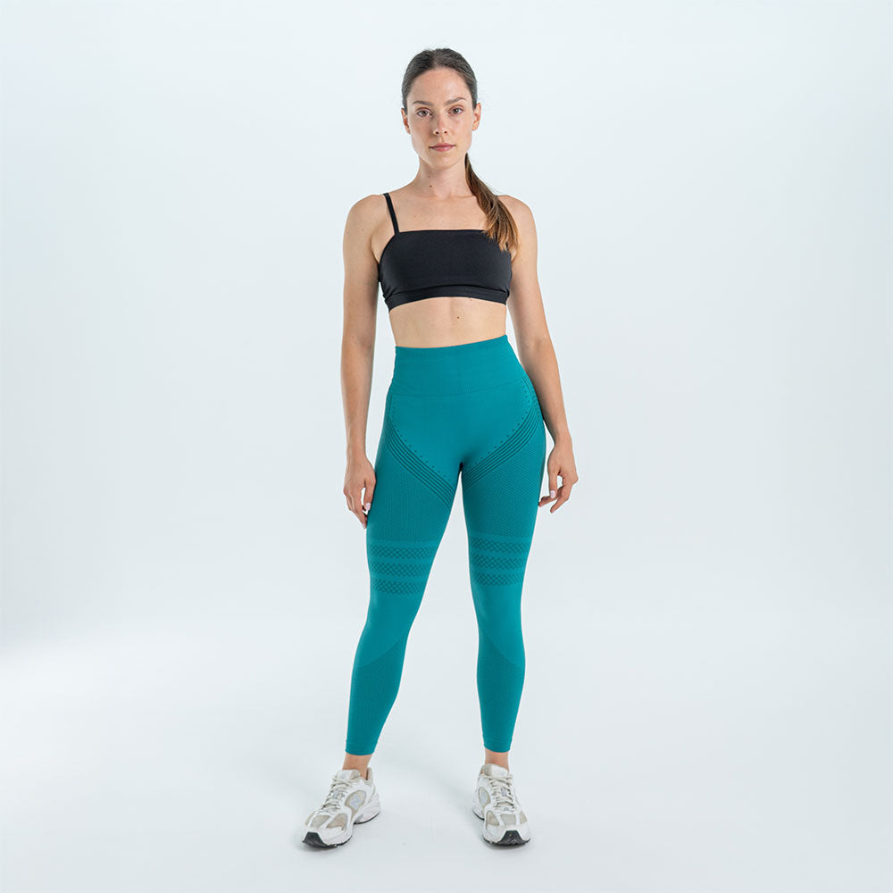 3D Legging | Teal Green