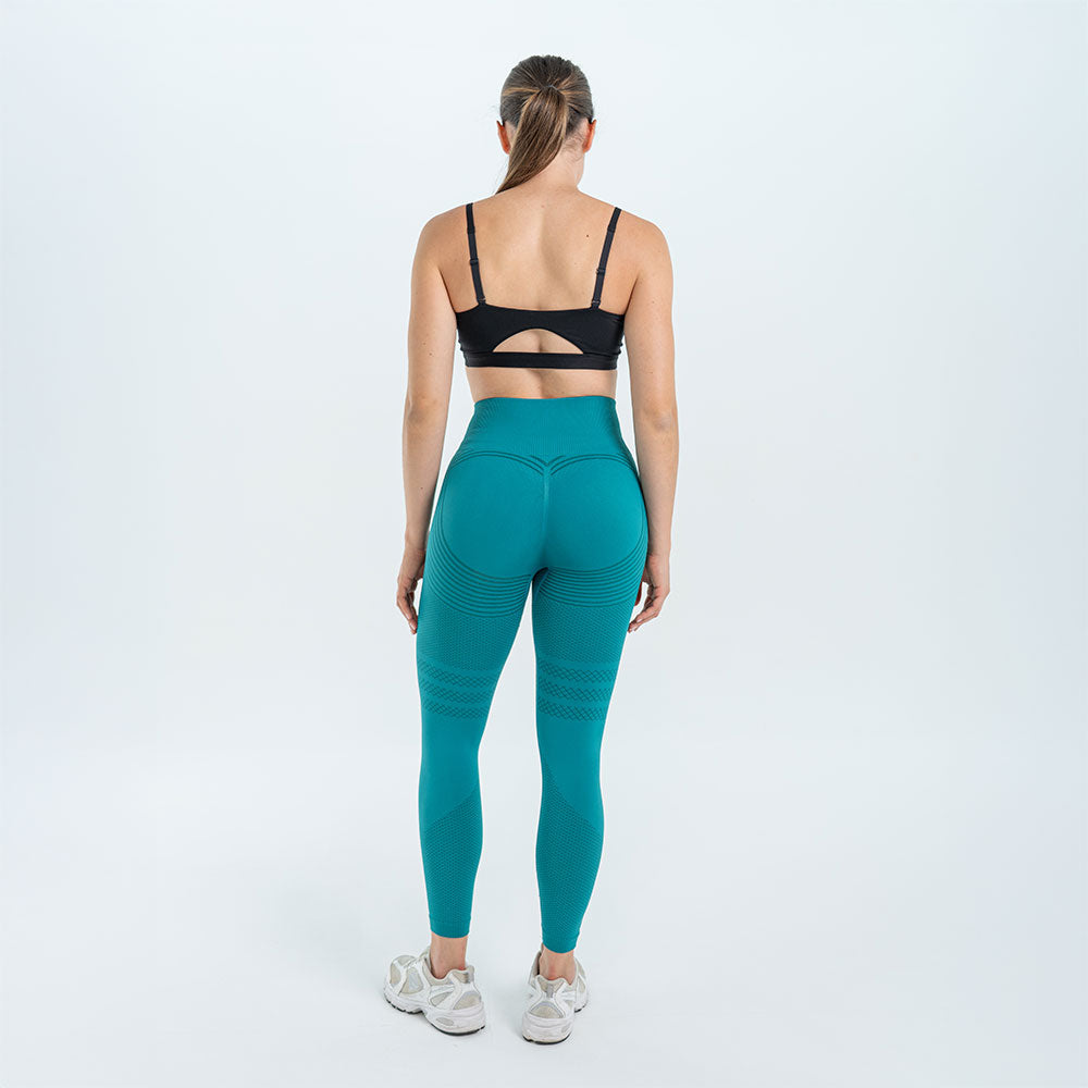 3D Legging | Teal Green