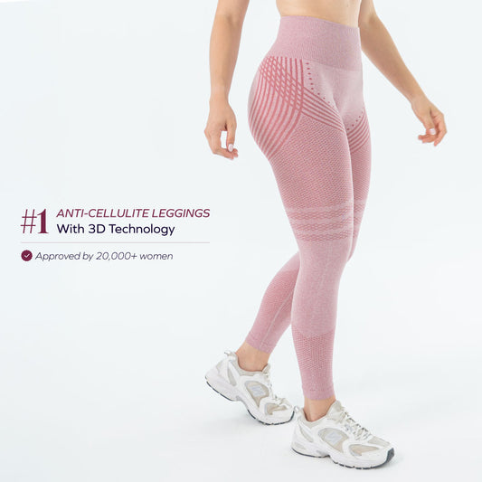 3D Legging | Blush Pink