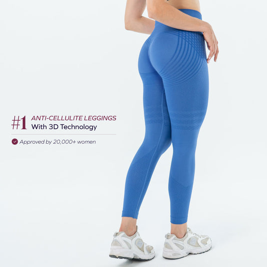 3D Legging | Sky Blue
