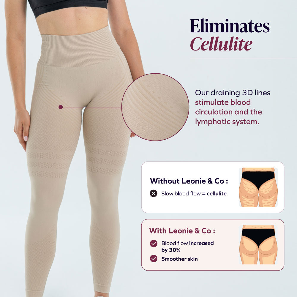 3D Legging | Beige