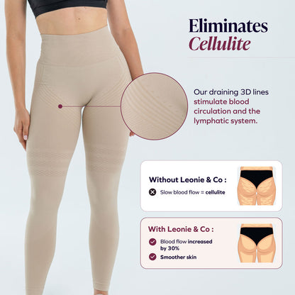3D Legging | Beige