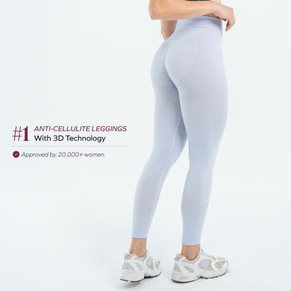3D Legging | Sky Blue