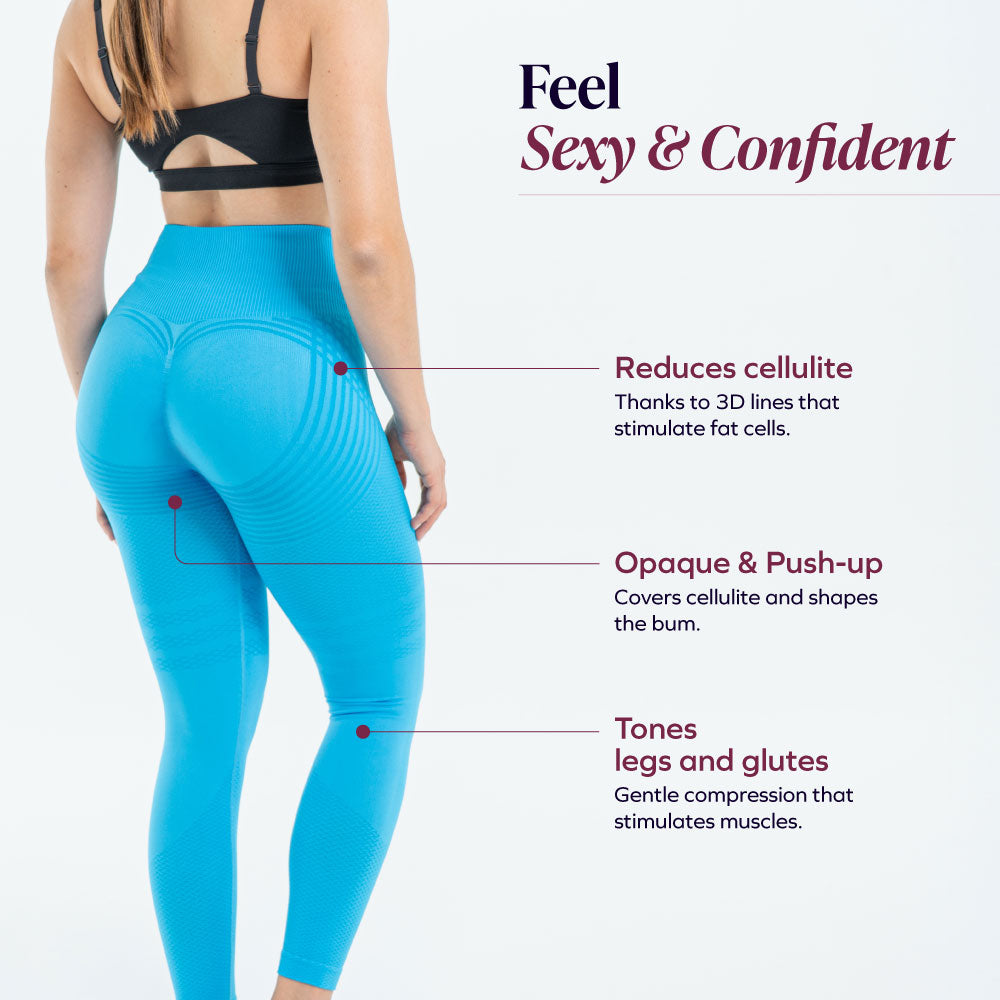 3D Legging | Blue