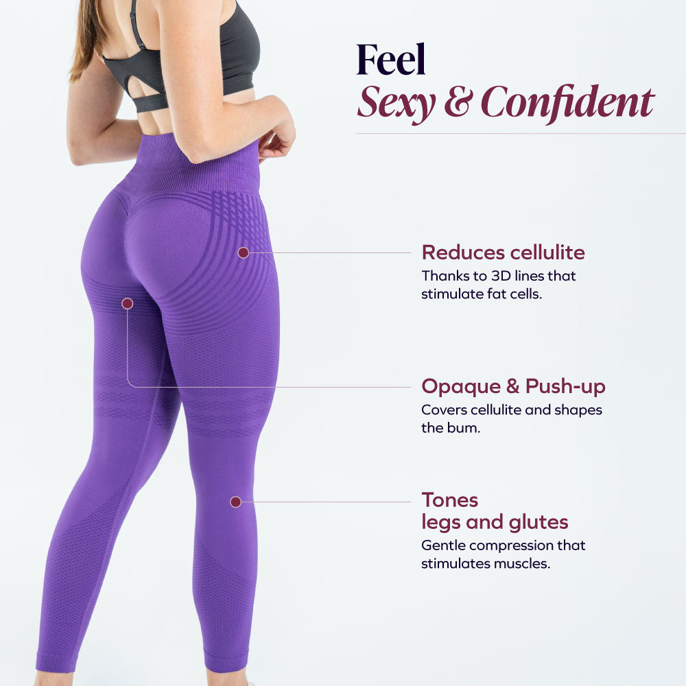3D Legging | Royal Purple