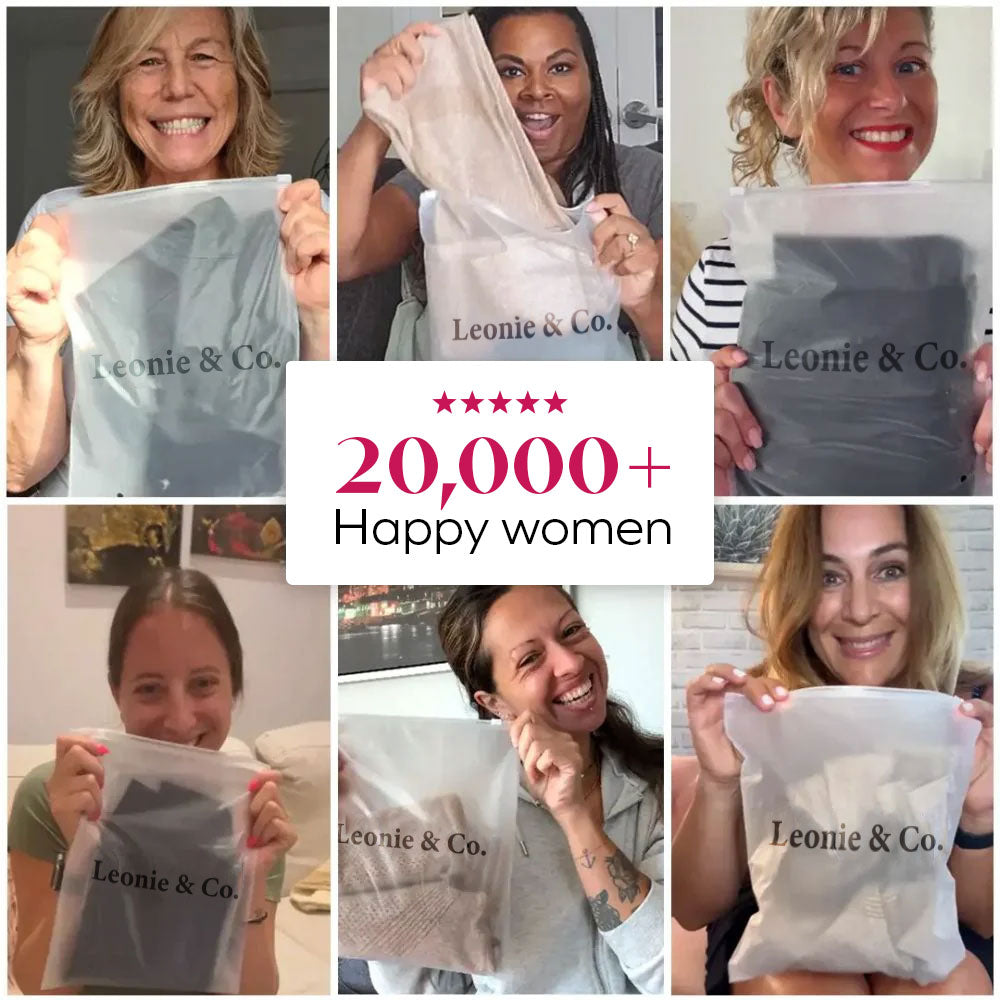 Over 20,000 happy women wear Leonie’s anti-cellulite leggings