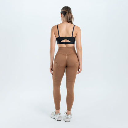 3D Legging | Chocolate Brown
