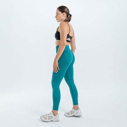 3D Legging | Teal Green