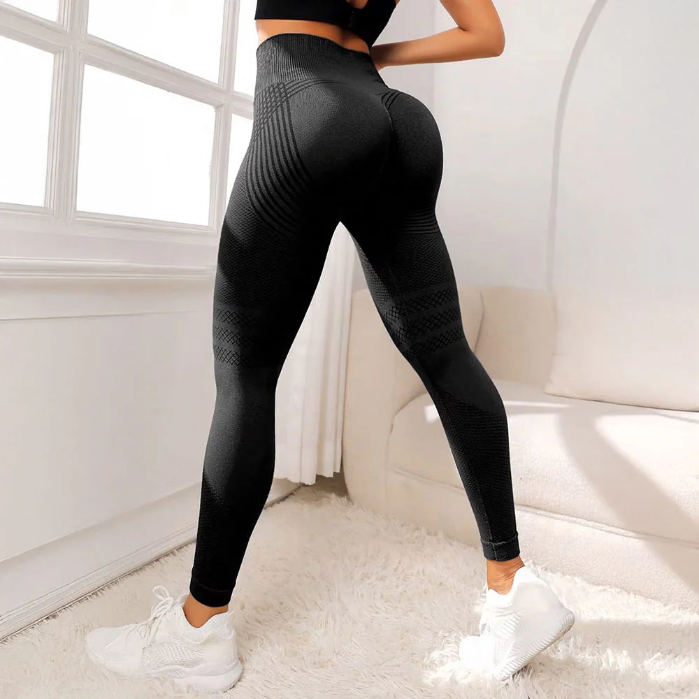 Leonie anti-cellulite leggings – 3/4 back view