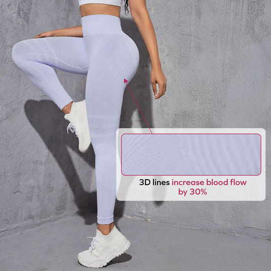 3D Legging | Light Purple